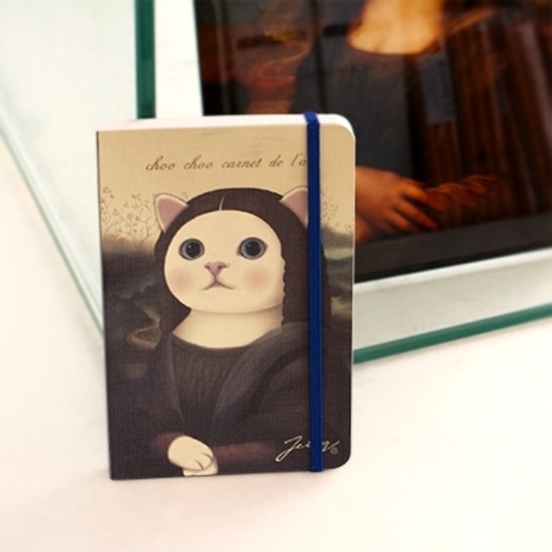 Jetoy, Choo Choo sweet cat Art handy record of this _mona Lisa (T) (J1302804) - Notebooks & Journals - Paper Multicolor