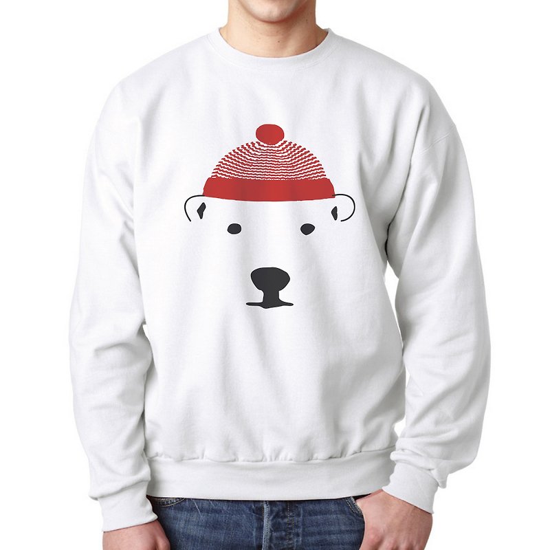 RED-WOOL-HAT Changeable color jumper - Unisex Hoodies & T-Shirts - Other Materials White