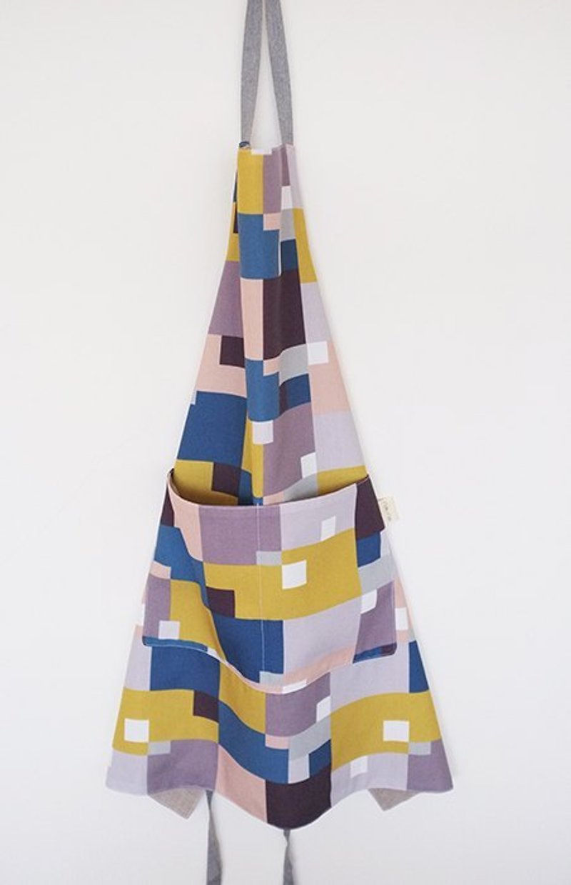 藍圖幾何雙面圍裙、工作服geometric apron | ss2013 - 其他 - 其他材質 