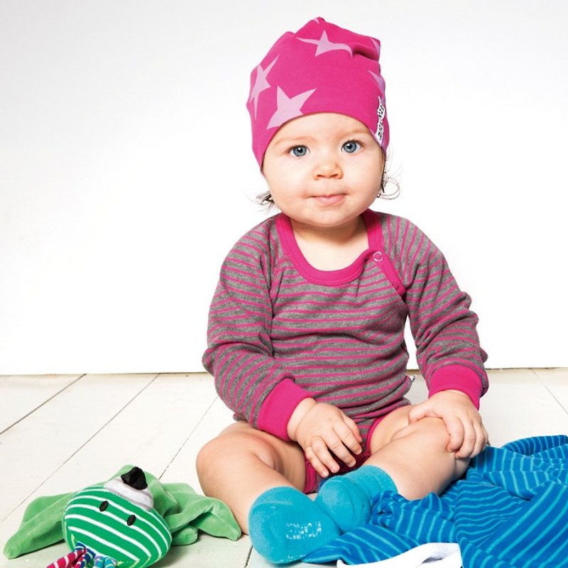 Swedish organic cotton comforting doll saliva towel toy Miyue gift box packaging - Kids' Toys - Cotton & Hemp Green