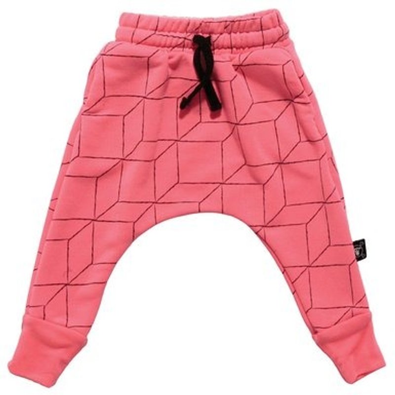 2014 Fall/Winter NUNUNU grid pattern flying squirrel pants/GRID baggy pants - อื่นๆ - วัสดุอื่นๆ สีดำ