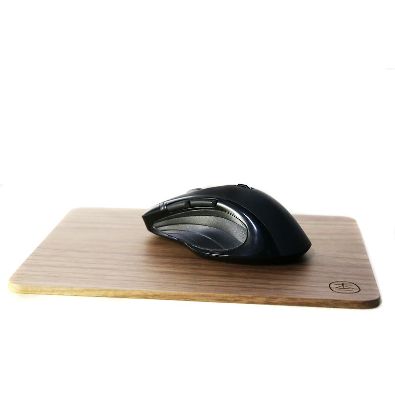 Wood into the third. Grace Mouse Pad - Mouse Pads - Wood Black