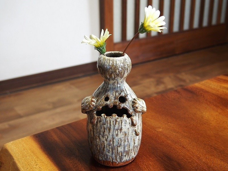 陶器 花瓶 花插 花器  【kimosu】yh-012 - 植栽/盆栽 - 其他材質 白色