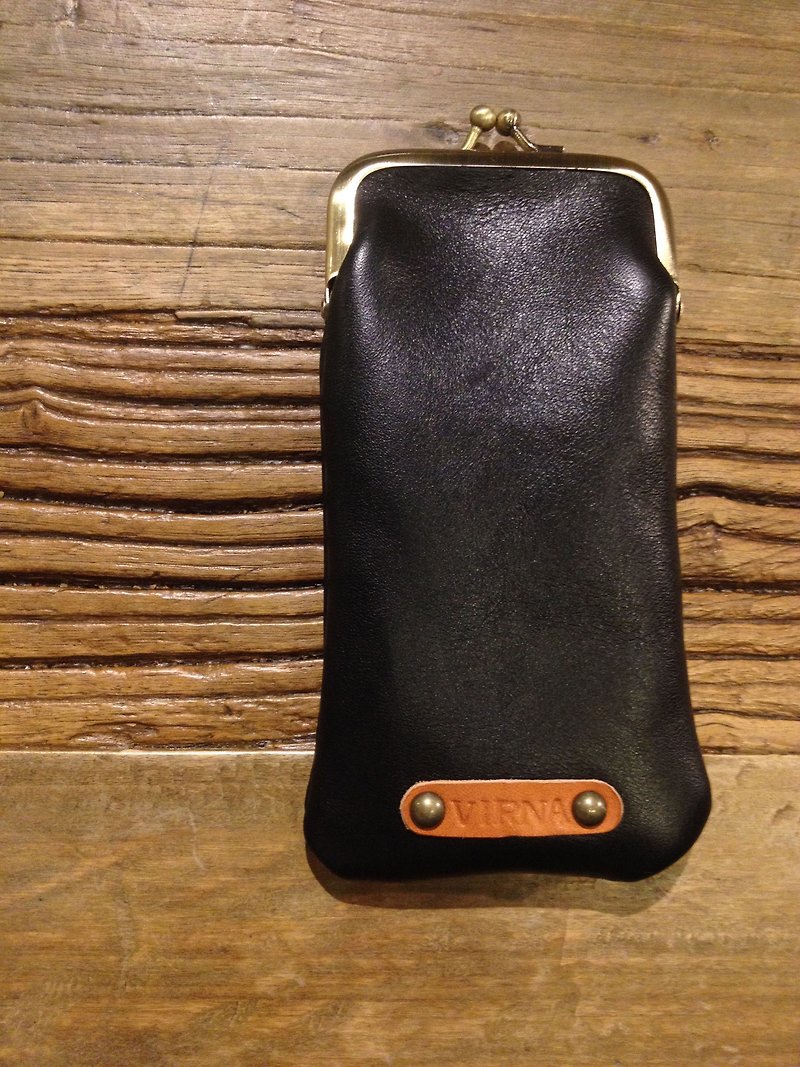 OLD STYLEフレーム財布 - 財布 - 革 ブラック