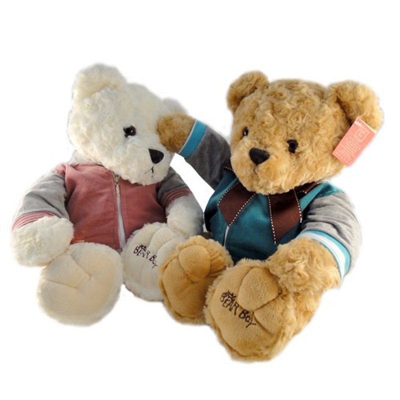 BEAR BOY] [shy love shy Bear Story -45cm sporty couple - Stuffed Dolls & Figurines - Other Materials Multicolor