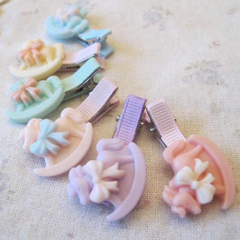 Color Trojans - baby hairpin - ผ้ากันเปื้อน - โลหะ หลากหลายสี