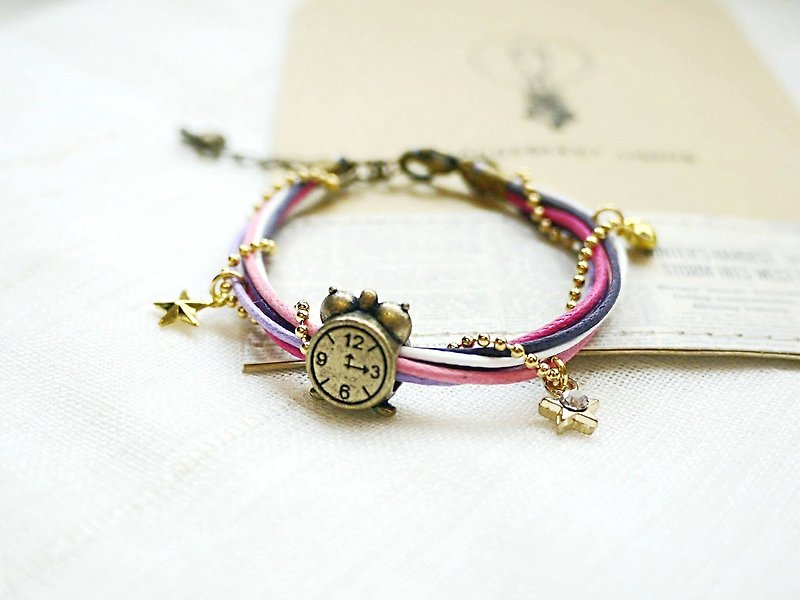 Paris*Le Bonheun. Happiness hand made. ZAKKA Pandora rainbow bracelet. Bracelet. Love moment - Keychains - Other Metals Multicolor