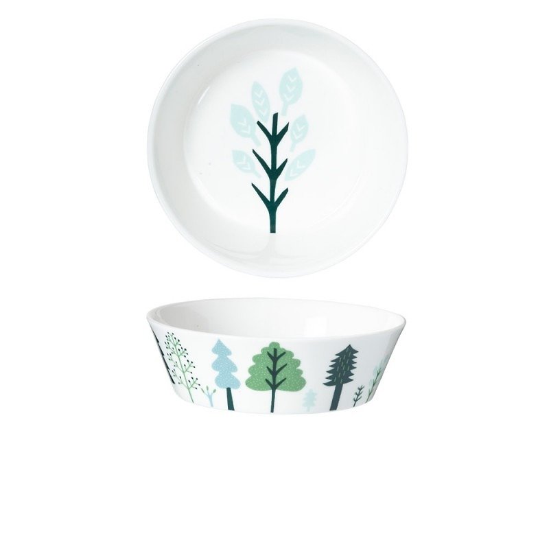 Forest Bone China Dinner Bowl-Small | Donna Wilson - Bowls - Porcelain White