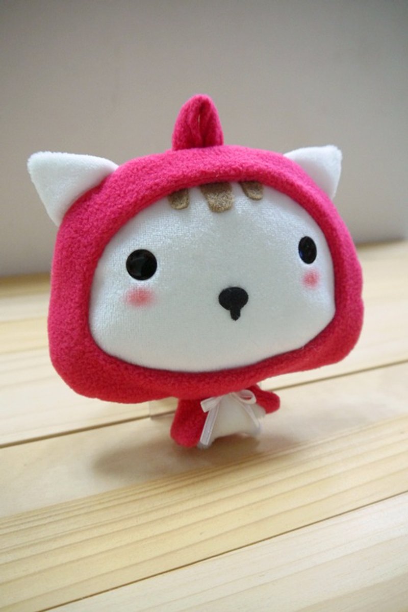 Bucute Little Red Cat ID Holder/Travel Card Holder/ID Holder/Exclusive Sale/Handmade/