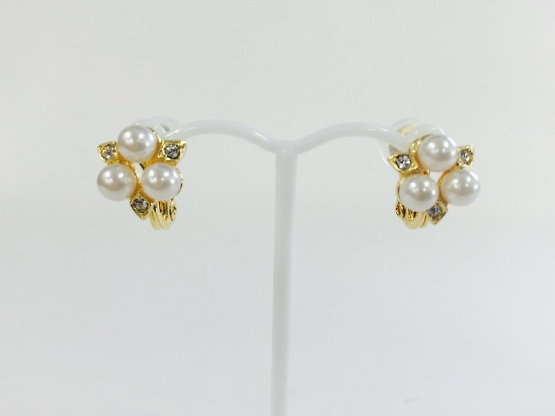 [JewCas] Air Earrings Earrings / JC2217 (Air Ear Clips) - ต่างหู - โลหะ สีทอง