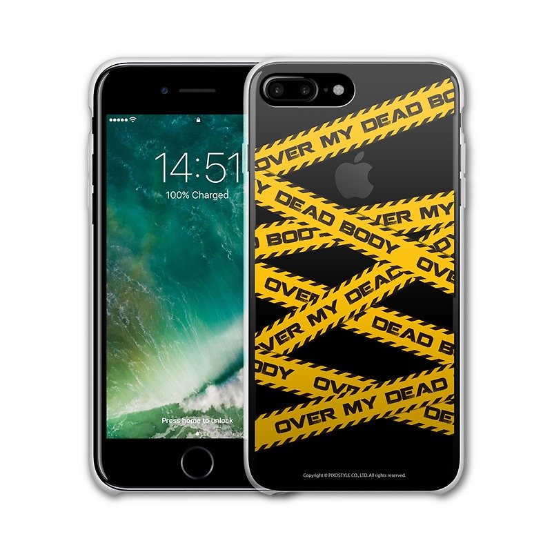 iPhone 6/7/8 Plus 原創保護殼 - MyBody PSIP-303 - 手機殼/手機套 - 塑膠 黃色