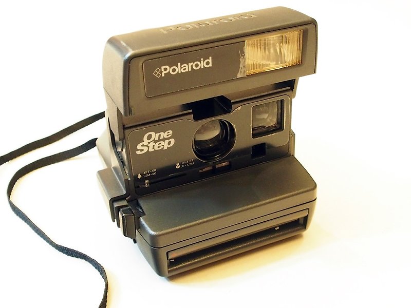 80年代 拍立得相機 one step Polaroid - 證件套/識別證套 - 其他材質 黑色