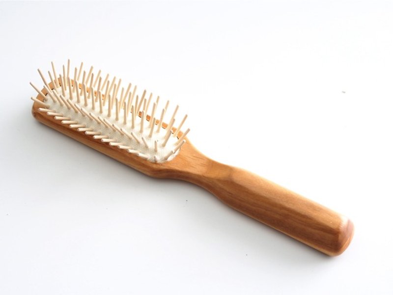 Redecker_ square maple massage hairbrush - Other - Wood Brown