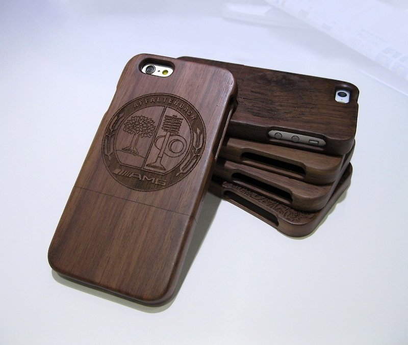 ログiPhoneの携帯電話シェル5組の、純粋な木材サムスンサムスンの携帯電話のシェル、5は一緒に販売、より手頃な価格 - スマホケース - 木製 