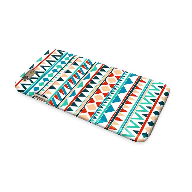 Mint Navajo Tribal Pattern 3D Full Wrap Phone Case, available for  iPhone 7, iPhone 7 Plus, iPhone 6s, iPhone 6s Plus, iPhone 5/5s, iPhone 5c, iPhone 4/4s, Samsung Galaxy S7, S7 Edge, S6 Edge Plus, S6, S6 Edge, S5 S4 S3  Samsung Galaxy Note 5, Note 4, Note - Other - Plastic 