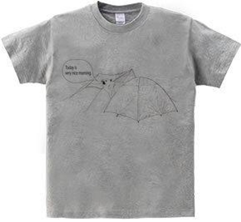 Today is very nice morning. (5.6oz gray) - Men's T-Shirts & Tops - Other Materials 
