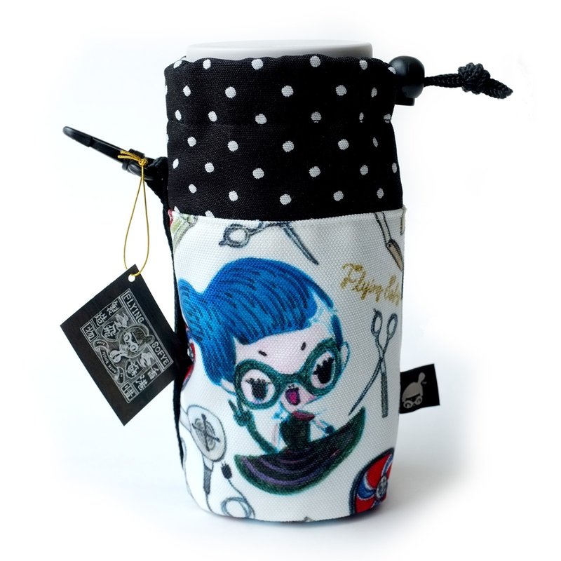 【期間限定スペシャル】ウォーターボトルバッグ-フライングソフィー - ドリンク・カップホルダー - その他の素材 ホワイト