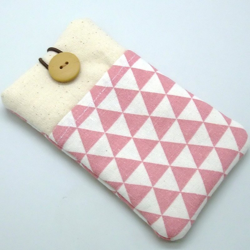 iPhone sleeve, iPhone pouch, Samsung Galaxy S8, Galaxy note 8, cell phone, ipod classic touch sleeve (P-39a) - Phone Cases - Cotton & Hemp Pink