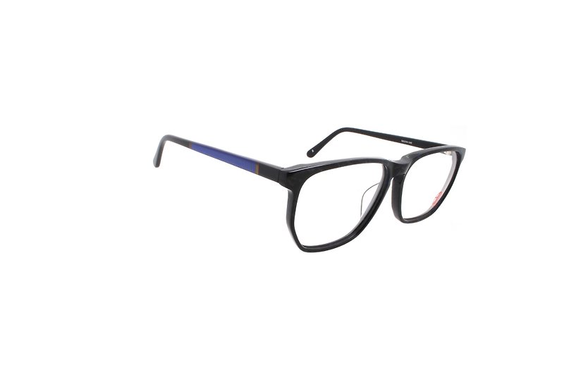 可加購平光/度數鏡片 亞蘭德倫 Alain Delon 2929 80年代古董眼鏡 - 眼鏡/眼鏡框 - 塑膠 黑色