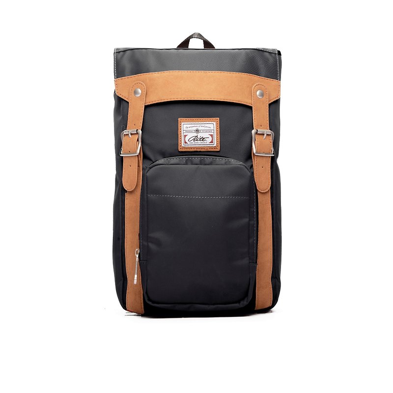 RITE | Brat Pack - nylon black | after the original removable backpack - Backpacks - Waterproof Material Black