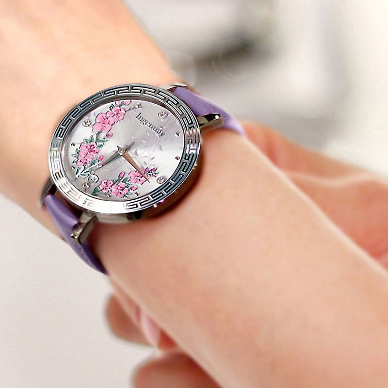 【換季特賣】手錶 / 新古典設計 - 女裝錶 - 其他金屬 粉紅色