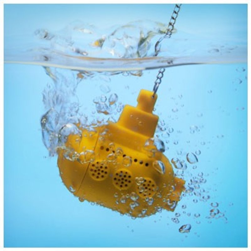 〔SUSS〕以色列OTOTO設計-Teasub 潛水艇造型超可愛泡茶濾茶器‧現貨免運 - 急須・ティーカップ - プラスチック イエロー