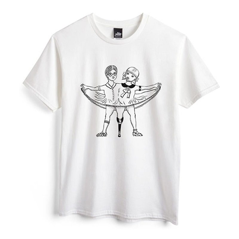 Bisexual-White-Unisex T-shirt - Men's T-Shirts & Tops - Cotton & Hemp White