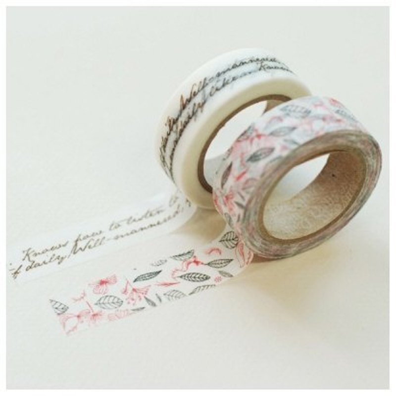 Dailylike and paper tape (2 in) 04-runa, E2D93435 - Washi Tape - Paper Gray