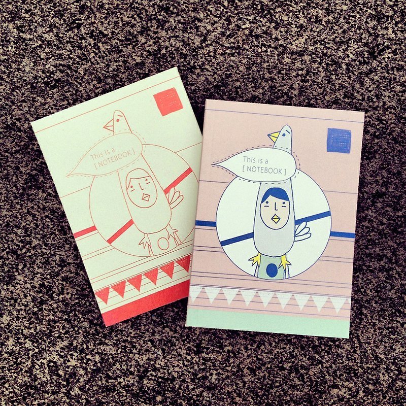 1/10 sticker book / duck - Notebooks & Journals - Paper Pink