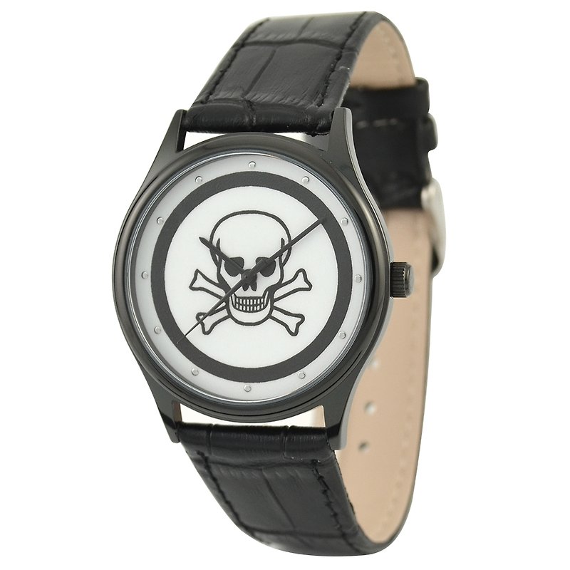 Halloween watch (skull and crossbones) - Women's Watches - Other Metals Black