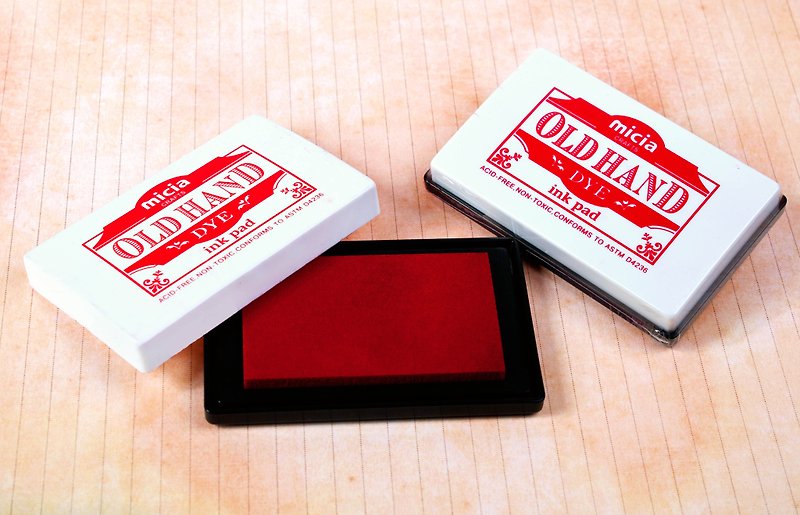 Dye ink pad - red - Stamps & Stamp Pads - Other Materials 