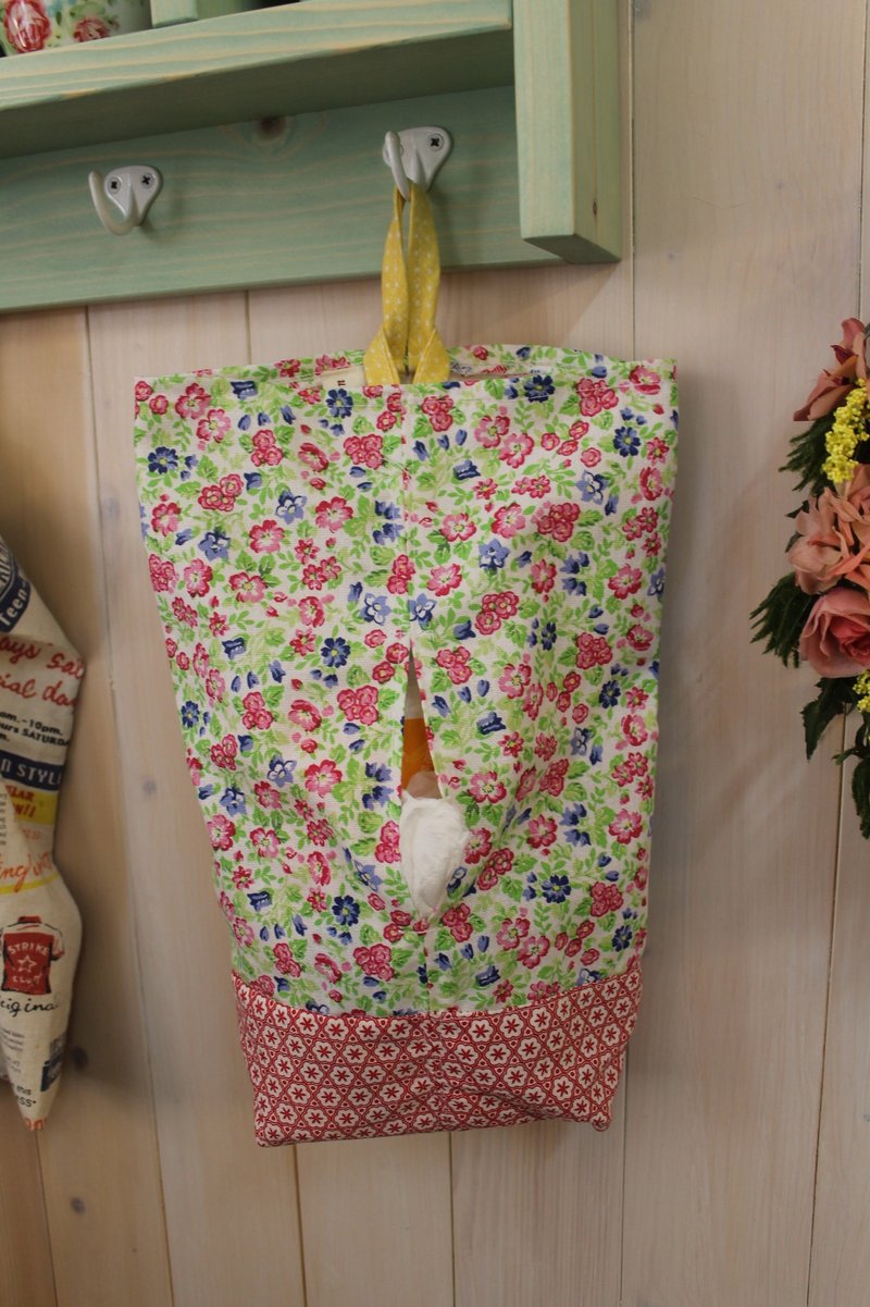 食料品のためオレタ手╭* [ティッシュペーパーの花厚い綿のジャケットのグリーンゲートピース]デンマーク - 置物 - その他の素材 グリーン