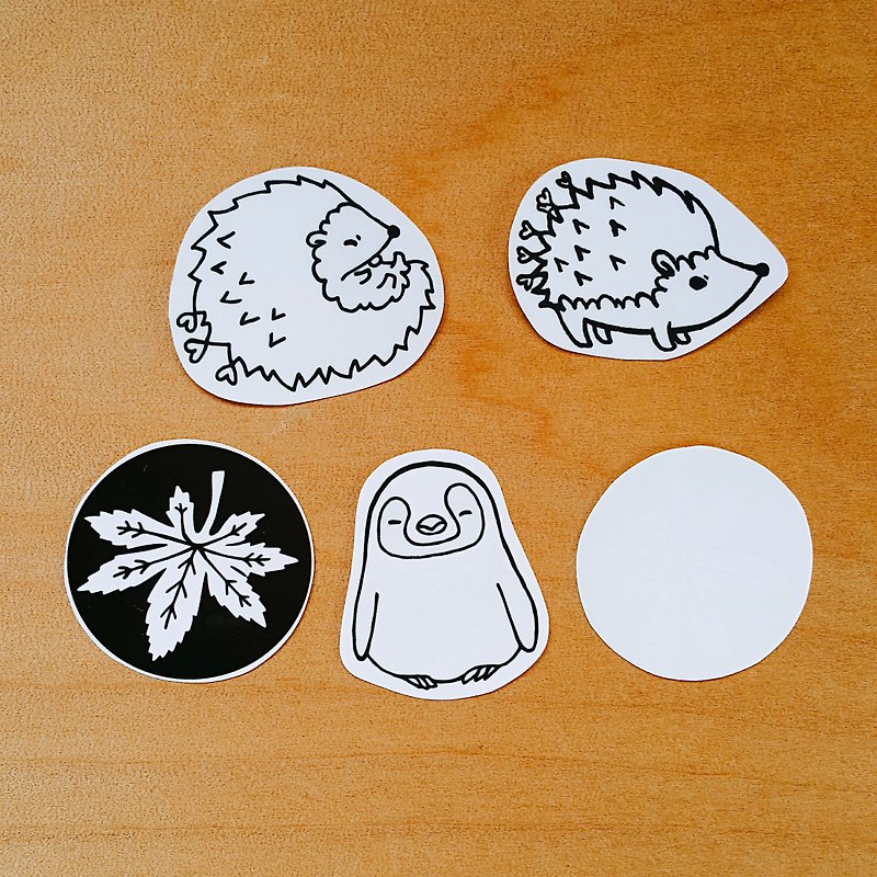 Transparent stickers - Stickers - Waterproof Material White