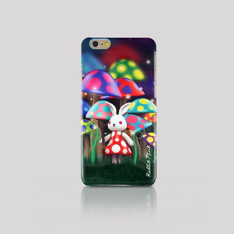 (Rabbit Mint) iPhone 6 Case - Merry Boo mushroom (M0003) - Phone Cases - Plastic Purple
