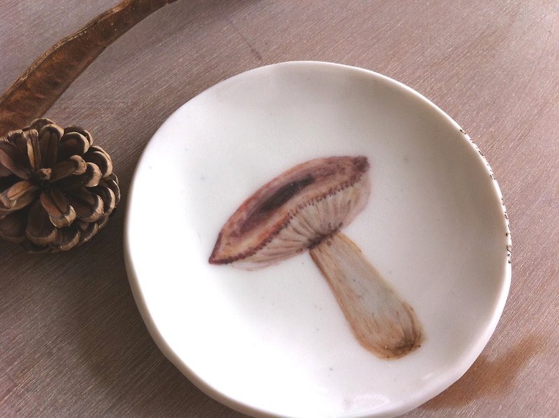 陶瓷蘑菇小碟