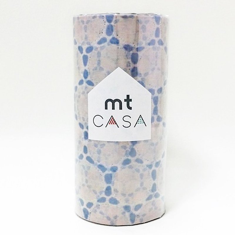 Japan KAMOI mt CASA and paper tape [lace cotton (MTCAS015)] - มาสกิ้งเทป - กระดาษ สีน้ำเงิน