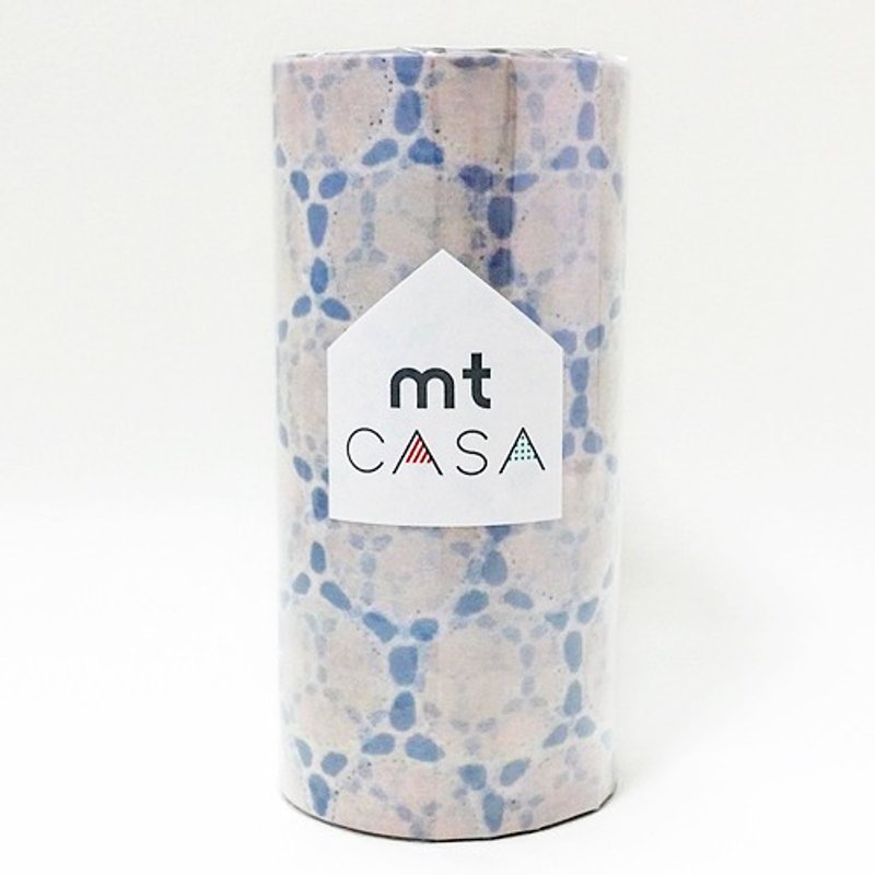 Japan KAMOI mt CASA and paper tape [lace cotton (MTCAS015)] - Washi Tape - Paper Blue