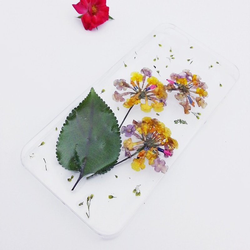 [Lost and find] Lantana and elves phone case Phone Case - Other - Plastic Multicolor