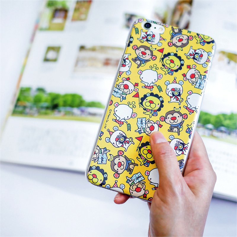 "Balloon" travel fun together-i6+ mobile phone case - Phone Cases - Plastic Yellow