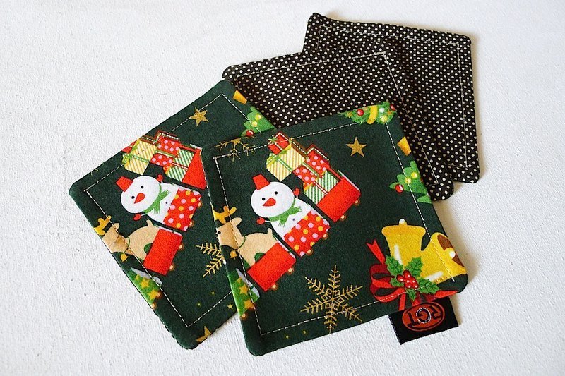 ✎ 小確幸 | X'mas耶誕杯墊 | 日本聖誕杯墊/Christmas coasters - 其他 - 其他材質 
