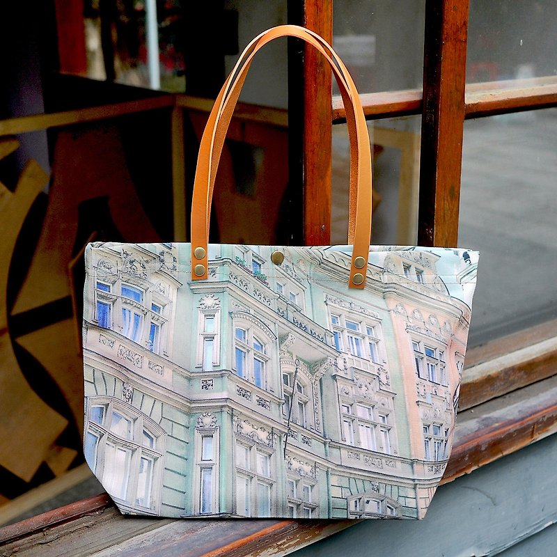 [Travel well] A3 twill canvas bag◆◇◆Gorgeous era◆◇◆ - Messenger Bags & Sling Bags - Other Materials Pink