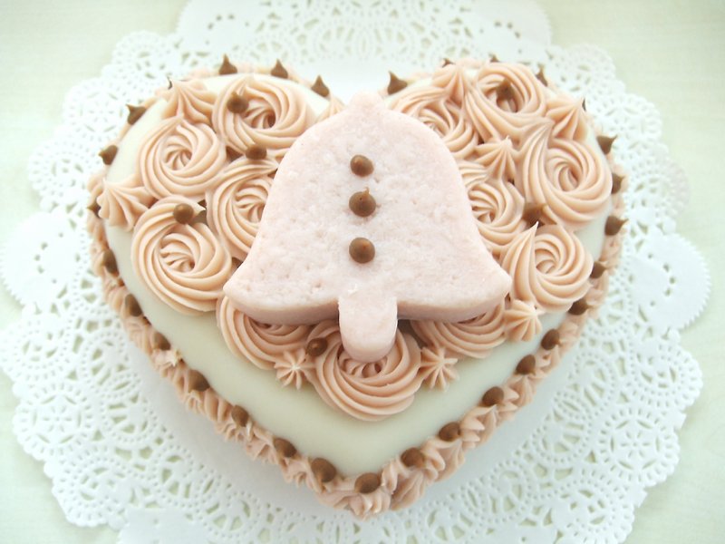 Christmas Bell Cake Soap - สบู่ - พืช/ดอกไม้ สึชมพู