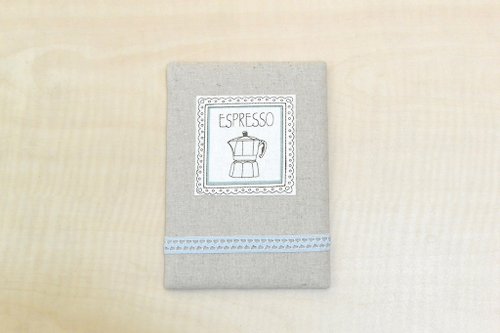 alma-handmade 手感布卡片 - 萬用卡 - Espresso