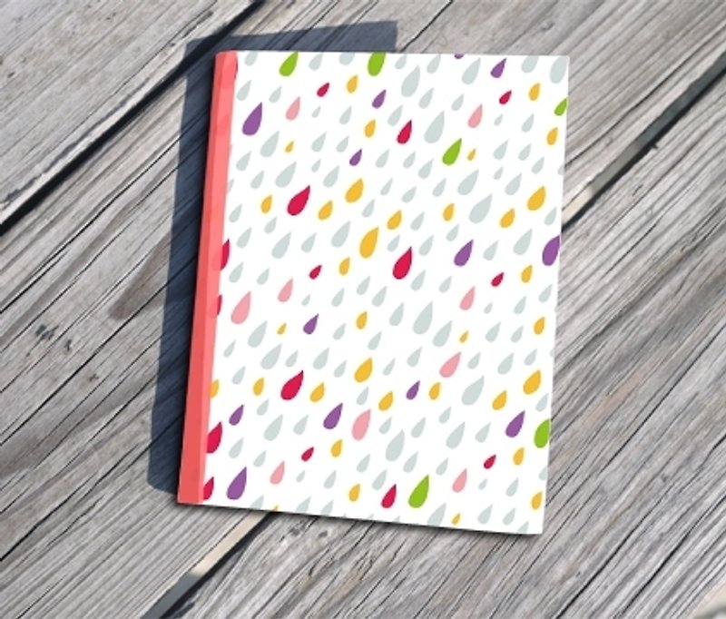 ☆ ° Rococo strawberry WELKIN hand create ☆ ☆ portable note seal this notebook _ summer color rain manual book / notebook / hand account / diary - Notebooks & Journals - Paper Multicolor