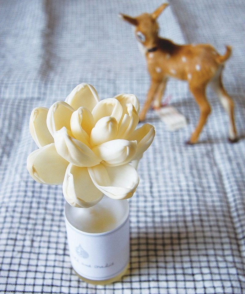 日本 Art Lab - 除臭香氛花 -  補充瓶  (即將絕版) - 香氛/精油/擴香 - 植物．花 白色