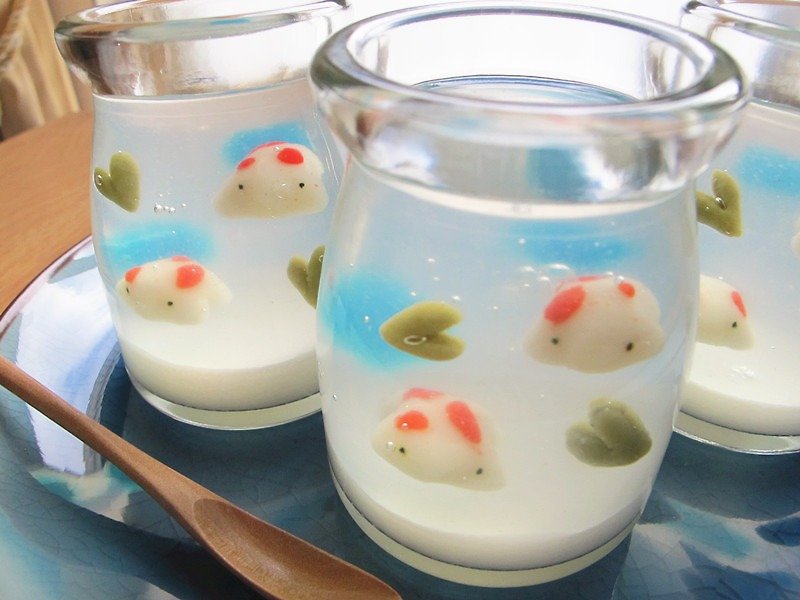 小魚錦玉凍-4入 - 蛋糕/甜點 - 新鮮食材 多色