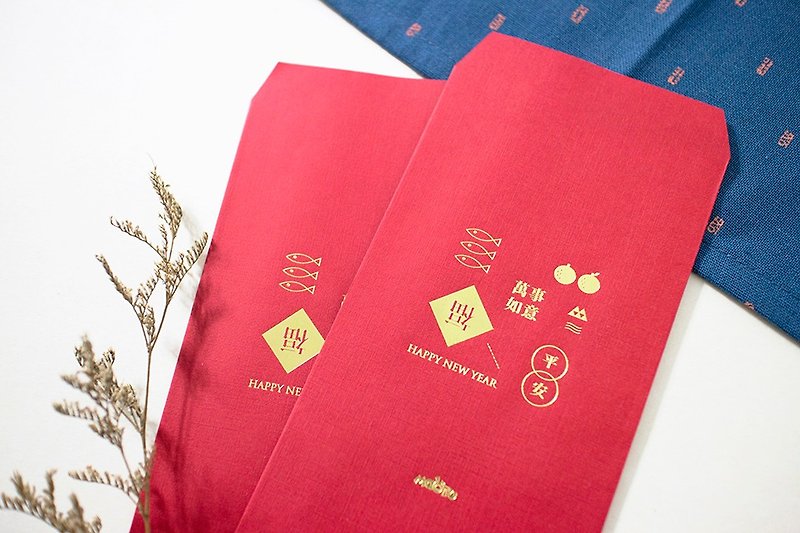 Maotu - 赤い封筒でいっぱいの祝福 (6 ピース) - その他 - 紙 レッド