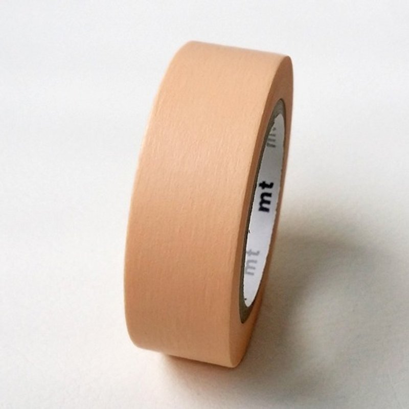 Mt and paper tape Basic [no plain color - pink orange (MT01P302)] - Washi Tape - Paper Orange