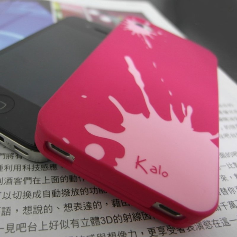 Kalo Carel creative iPhone4 / 4S Painter Silicone Case - อื่นๆ - ซิลิคอน หลากหลายสี