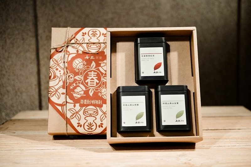 [Gift] Alishan oolong tea 30g / Alishan Mountain Jin Xuan 30g / 25g Hualien honey tea - Tea - Paper Red